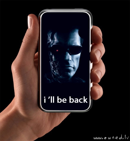 I will be back