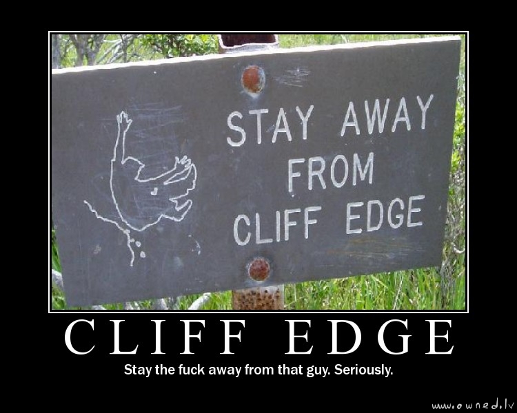 Cliff edge