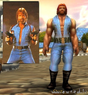 Chuck Norris in World of Warcaft