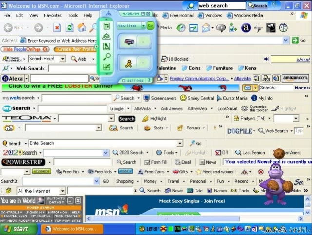 Toolbars