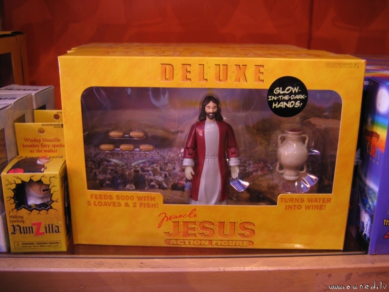 Jesus action figure