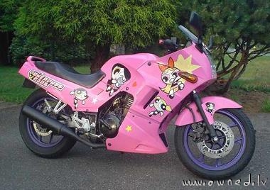 Girly motorcycle
