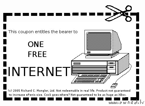 One free internet