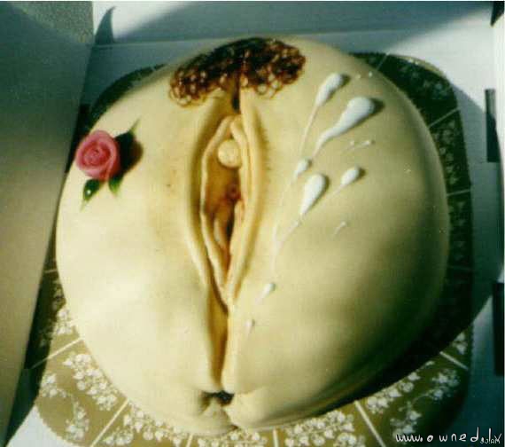 Strange cake