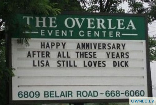 Anniversaries