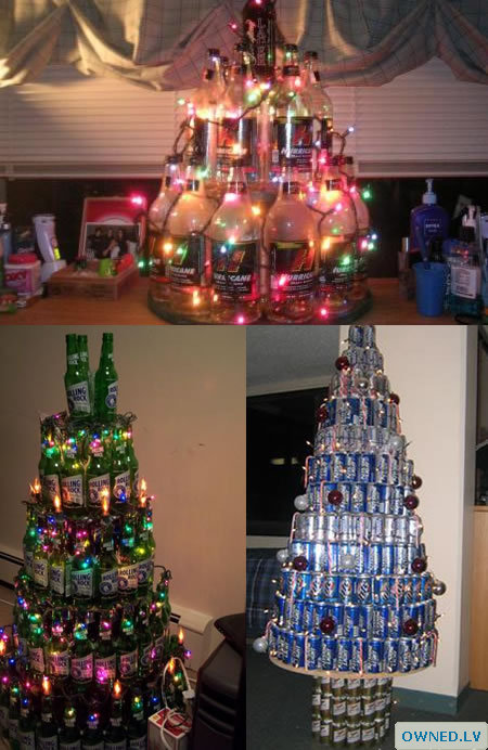 College Christmas Trees