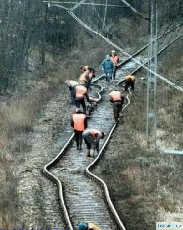 Rail construction fail