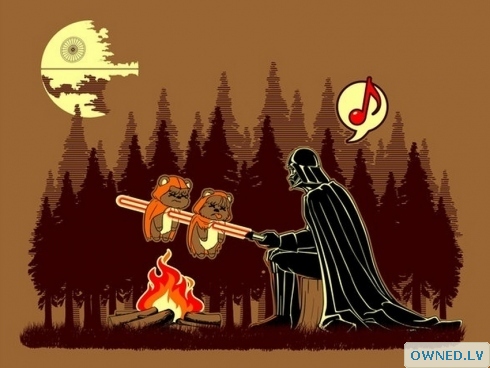 Vader can enjoy a nice little BBQ too, right?