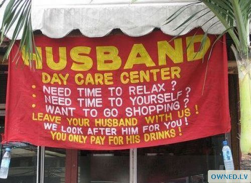 Husband Daycare