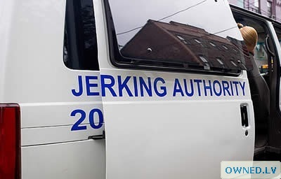 Jerking authority!