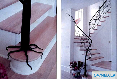 Nothing like a spooky staircase to help those nightmares along...