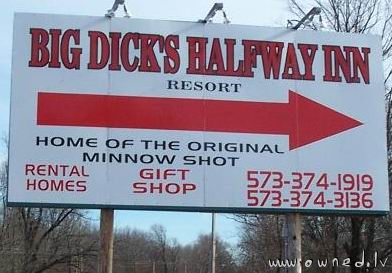 Big dick's halfway inn