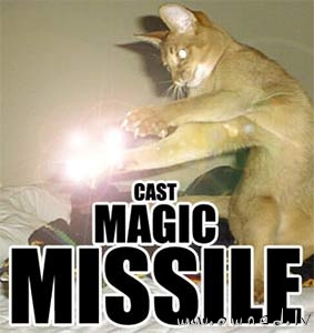 Cast magic missile