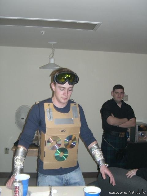 Lamest robo costume ever