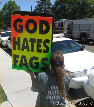 Even God hates them