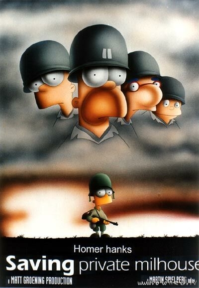 Saving private Milhouse