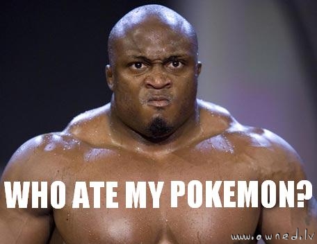 Whot ate my pokemon ?