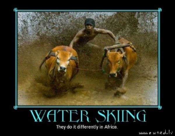 Water skiing