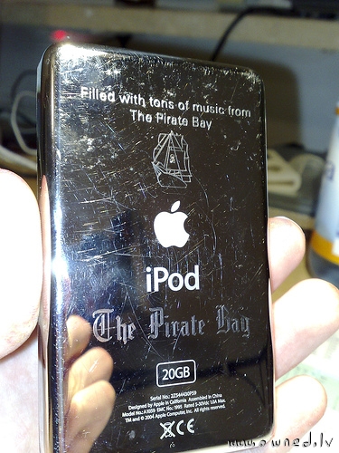 The Pirate Bay iPod