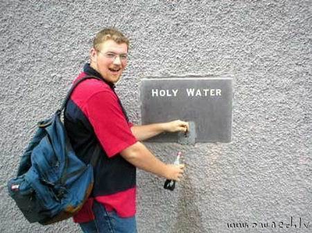 Holy water