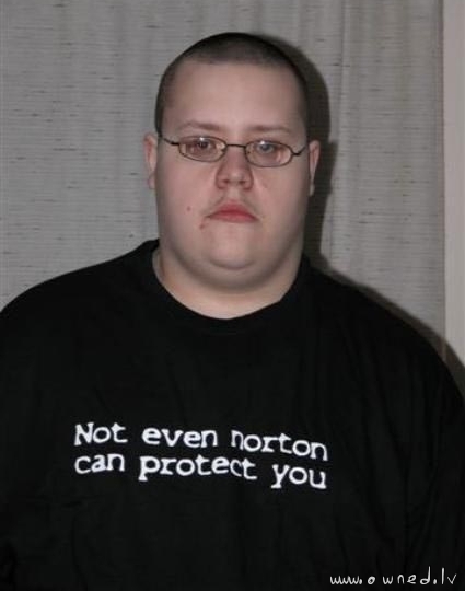 Not even norton can protect you