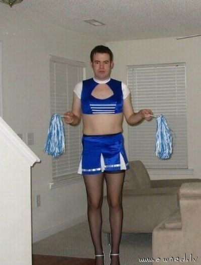 Sexy cheerleader