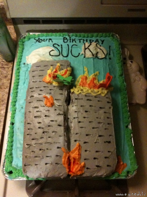 Your birthday sucks