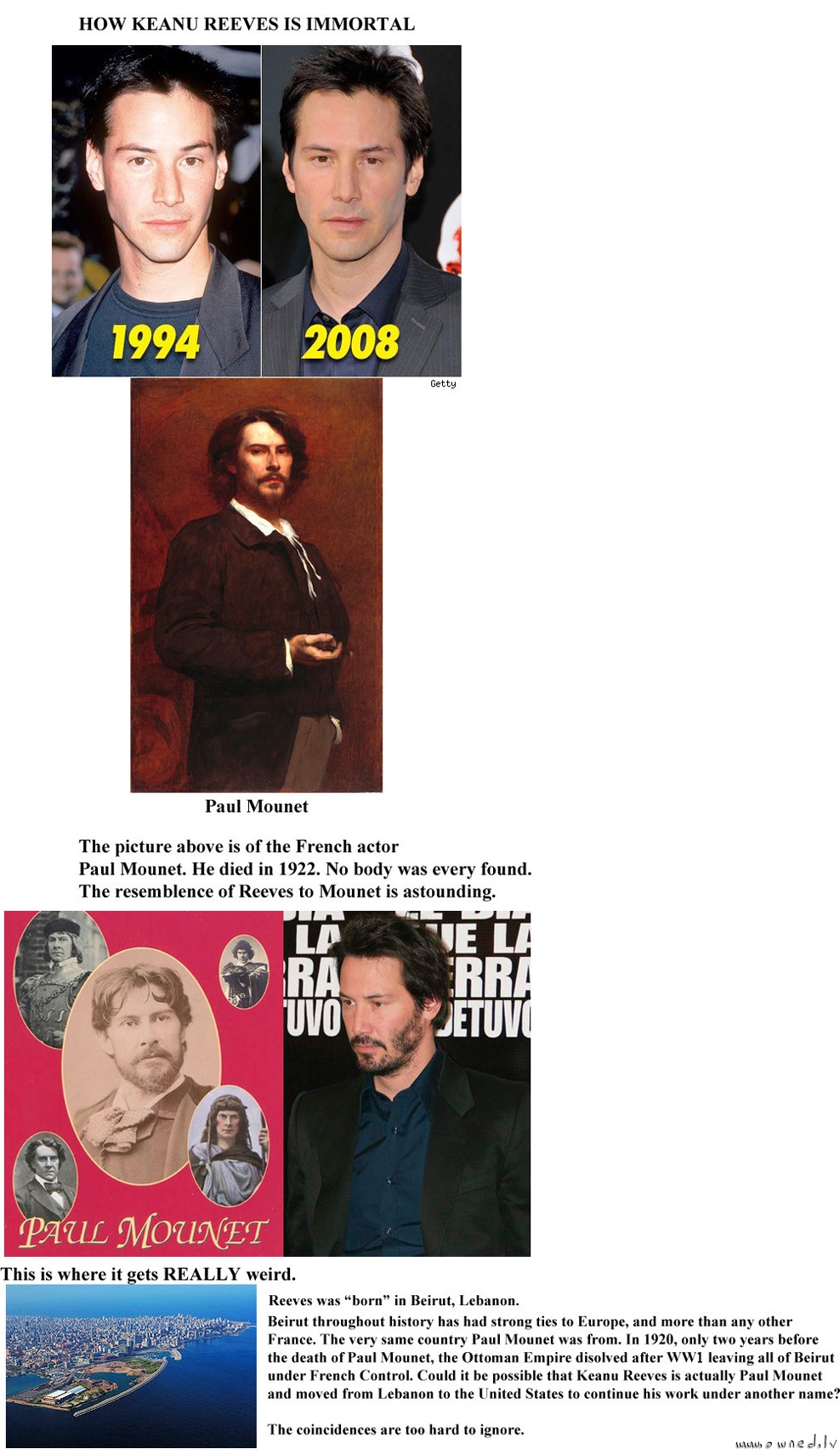 Keanu Reeves is immortal