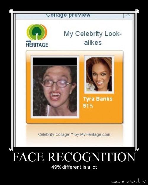 Face recognition