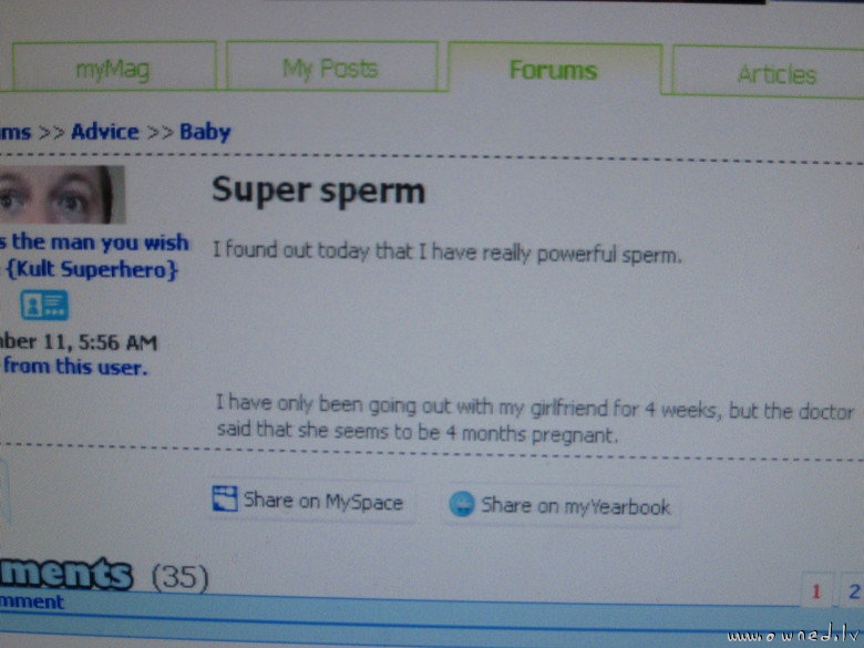 Super sperm