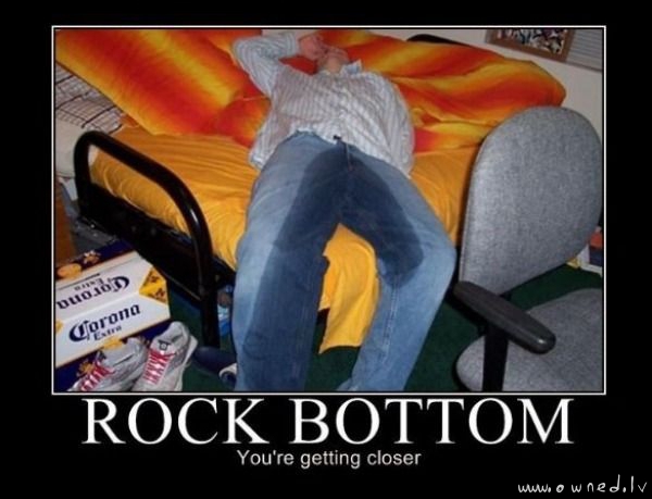 Rock bottom