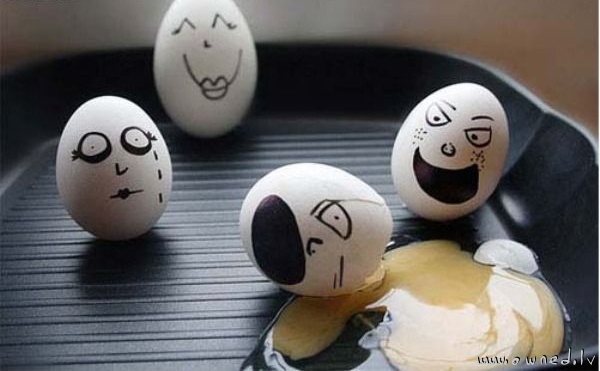 Funny eggs