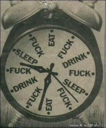 A clock