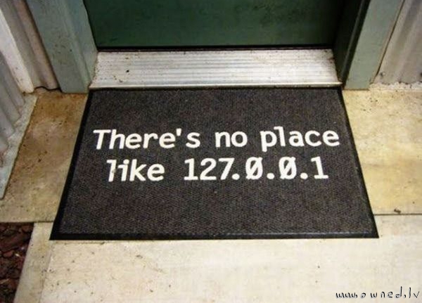 Nerdy doormat