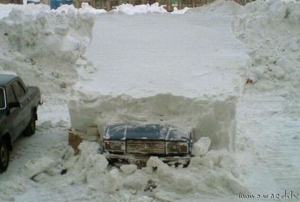 Snowed in