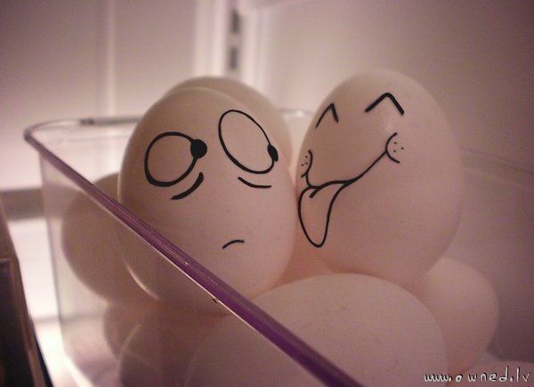 Funny eggs