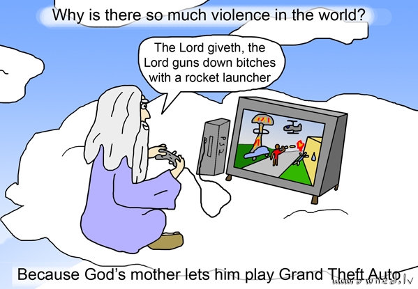 Why is there so much violence in the world ?