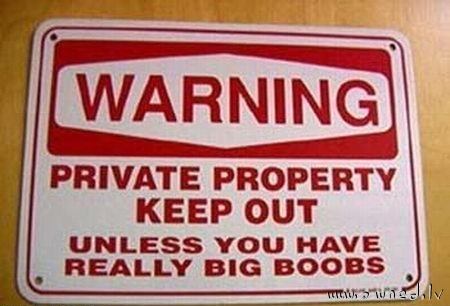 Unless you have really big boobs