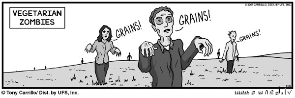 Vegetarian zombies