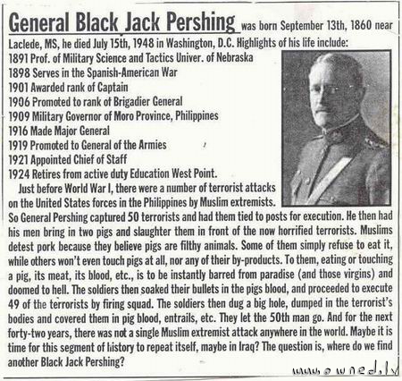 General Black Jack Pershing