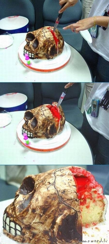 Scary cake