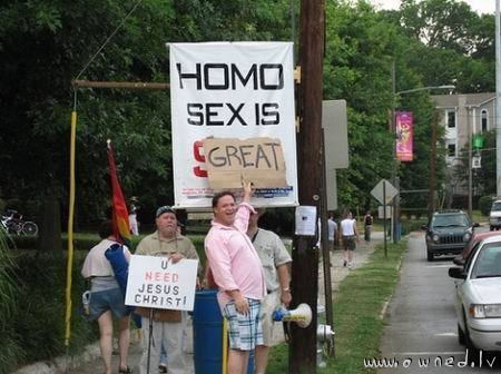 Homo sex is great