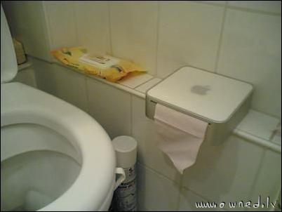 Toilet roll holder