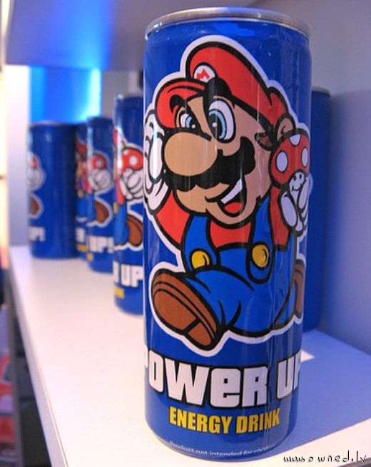 Power up energy drink