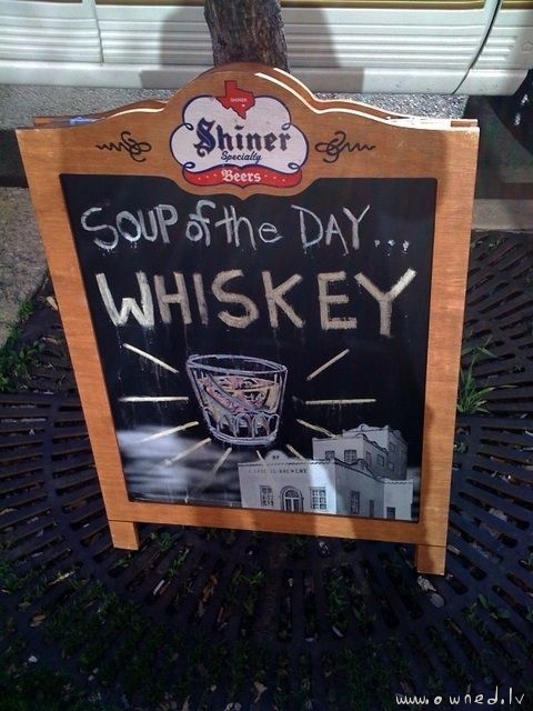 Soup of the day