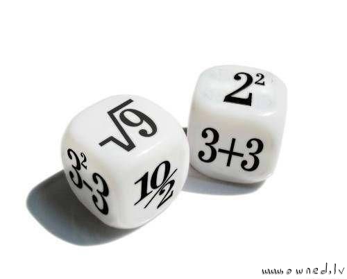 Math dice