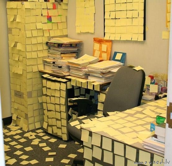 Office prank