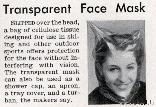 Transparent face mask