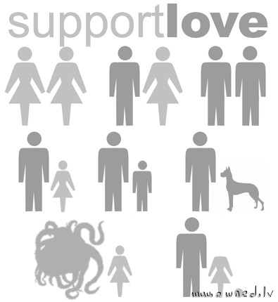 Support love