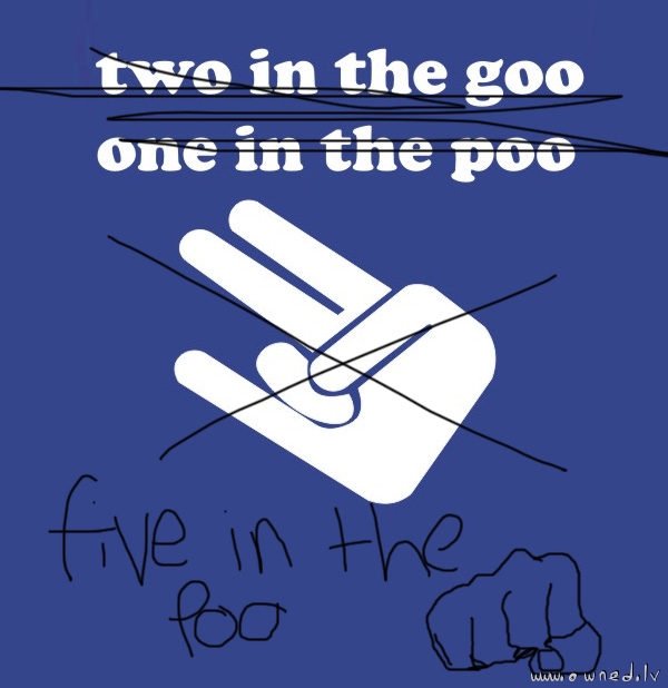 Five in the poo